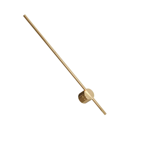 Kinkiet ścienny łazienkowy Chloe 1xLED złoty patyk IP44 WL0107-GD - Yaskr