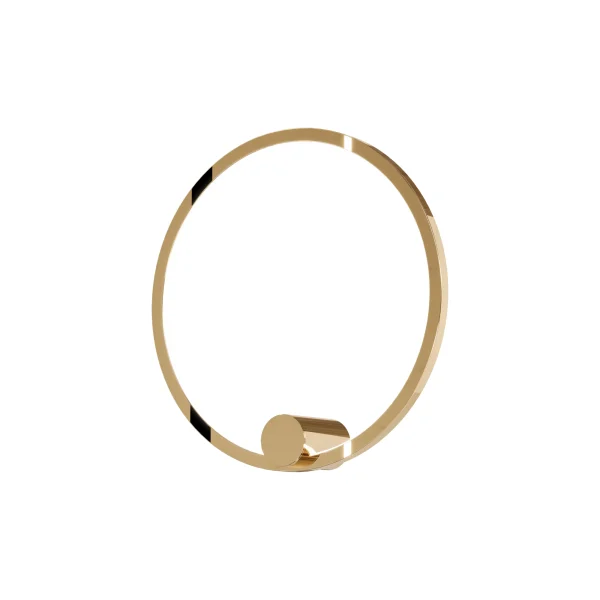 Kinkiet Ringa S 1xLED złoty WL0116-S-GD - Yaskr