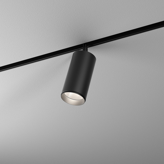 Lampa do szyn magnetycznych multitrack PET midi LED high M930 35° ON/OFF multitrack black 16433-M930-FB-00-12 - AqForm