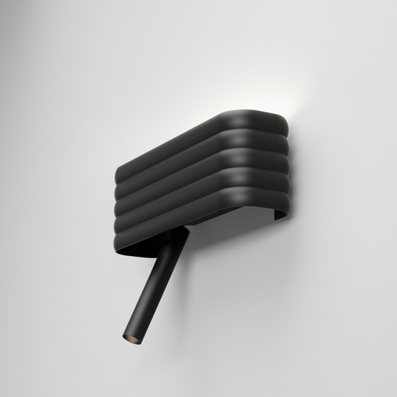 Kinkiet RIBBY up&task 19 LED M930 ON/OFF wall black 26599-M930-Y6-00-12 - AqForm