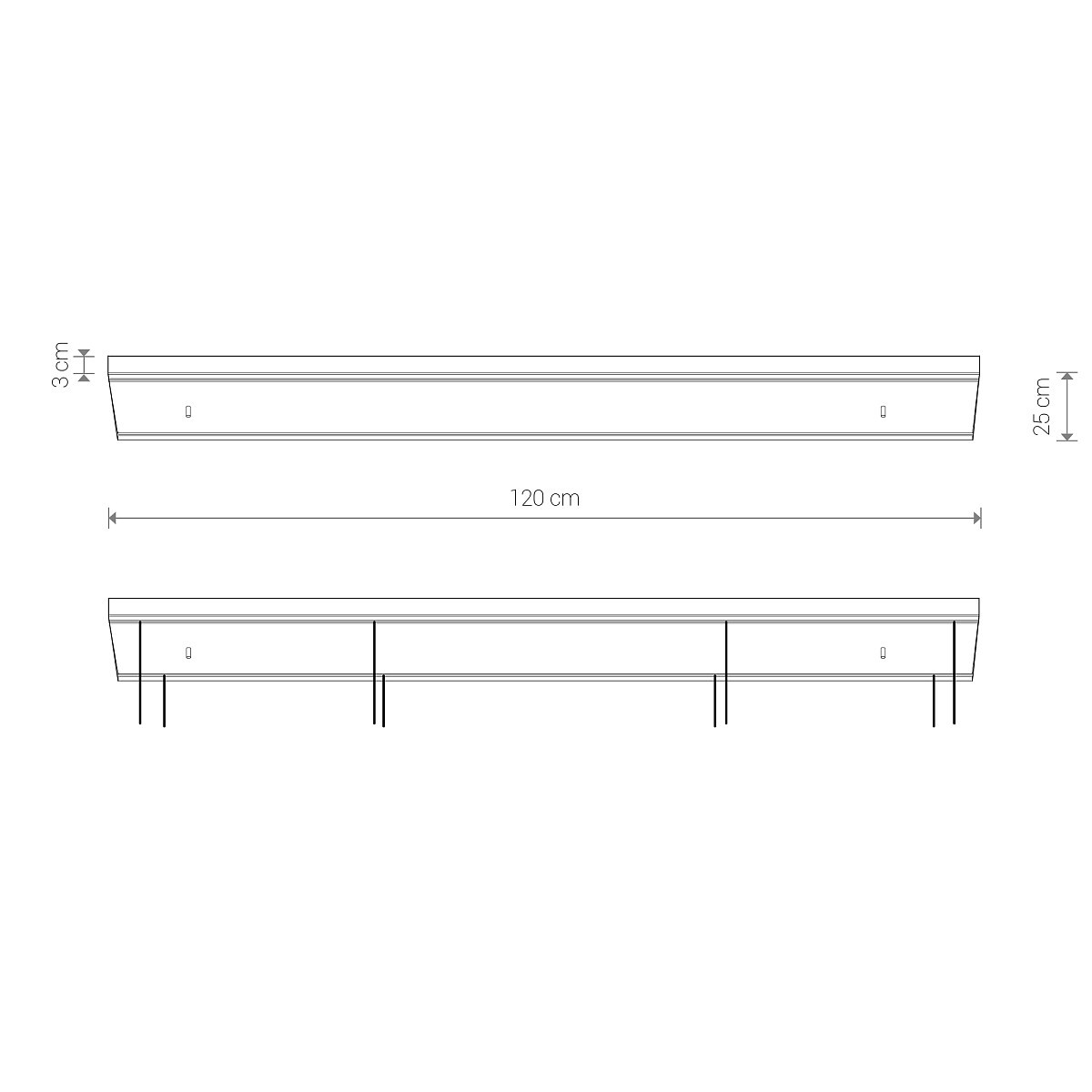 Puszka CAMELEON CANOPY C 1200 12064 Nowodvorski