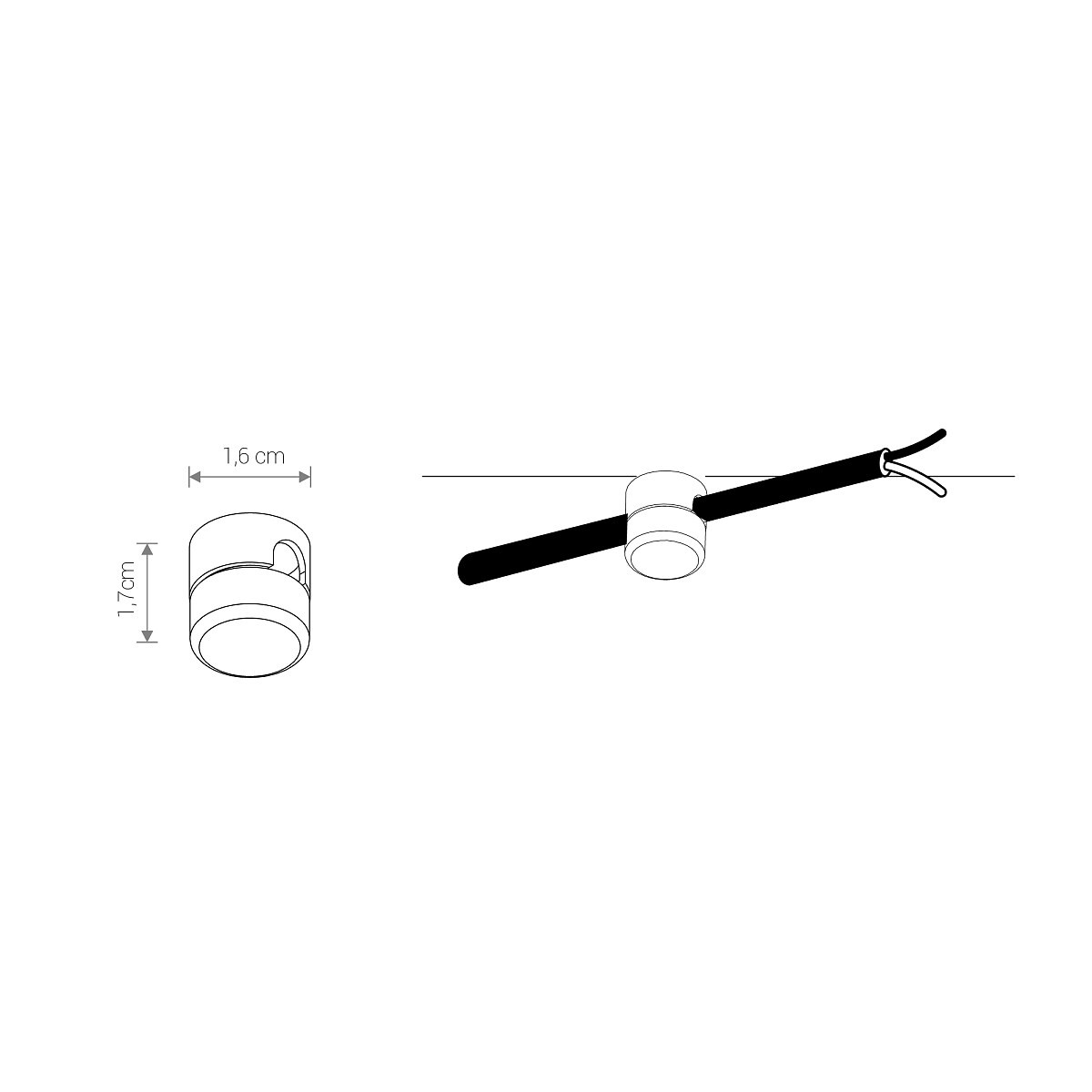 Element montażowy CAMELEON MOUNTING C 12151 Nowodvorski