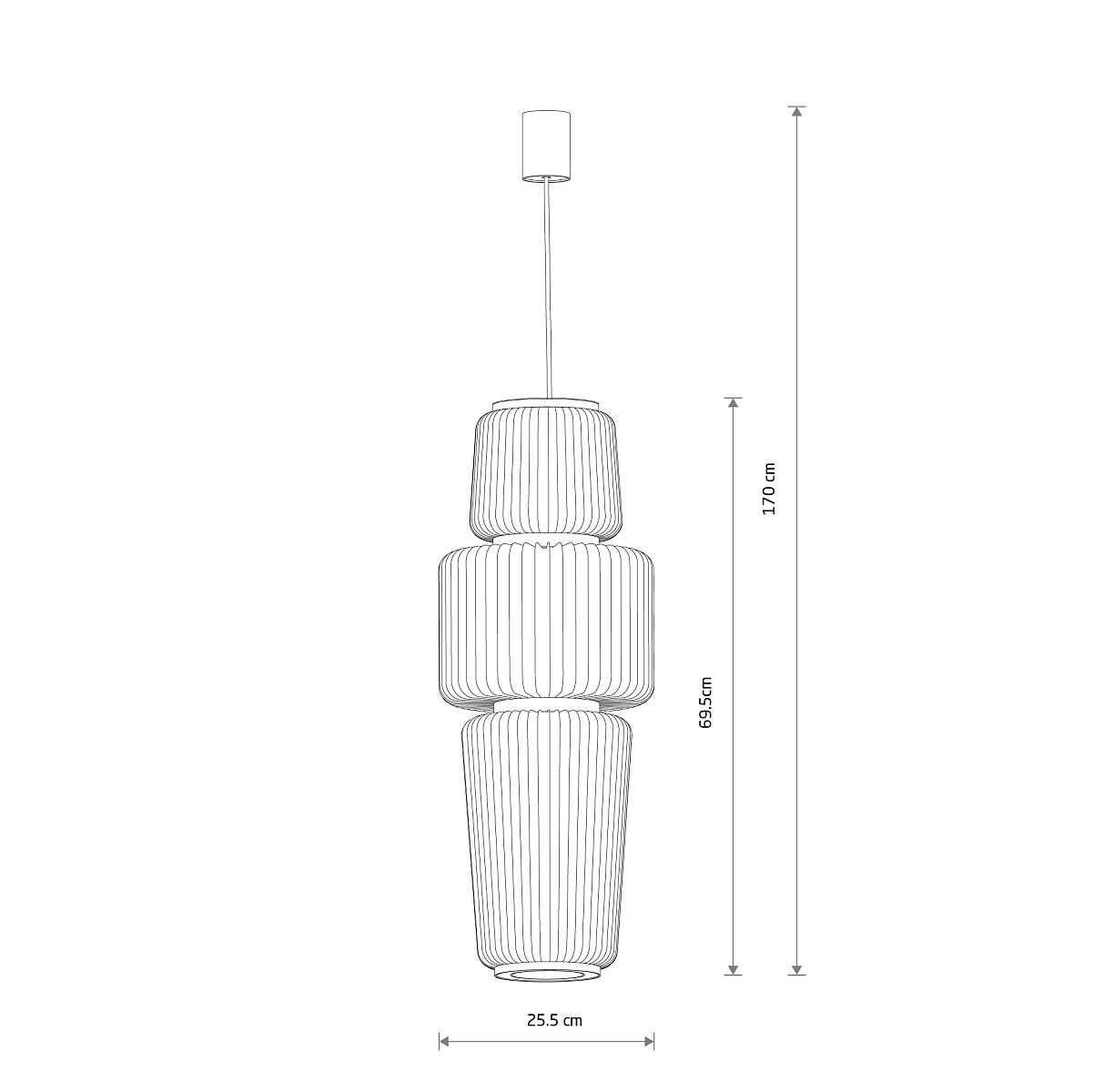 Lampa wisząca NOME B 12251 Nowodvorski