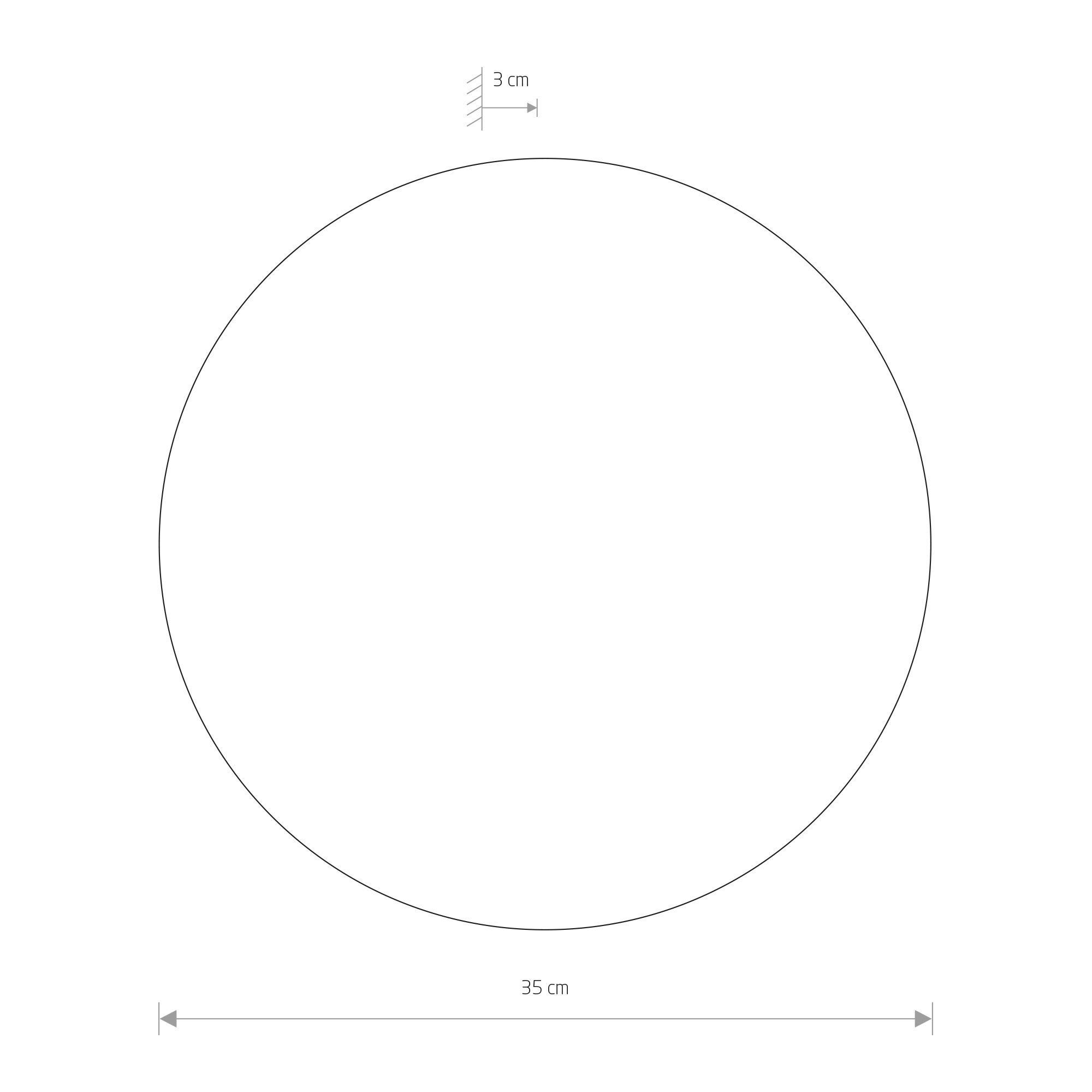 Kinkiet RING LED L terakota 12657 Nowodvorski