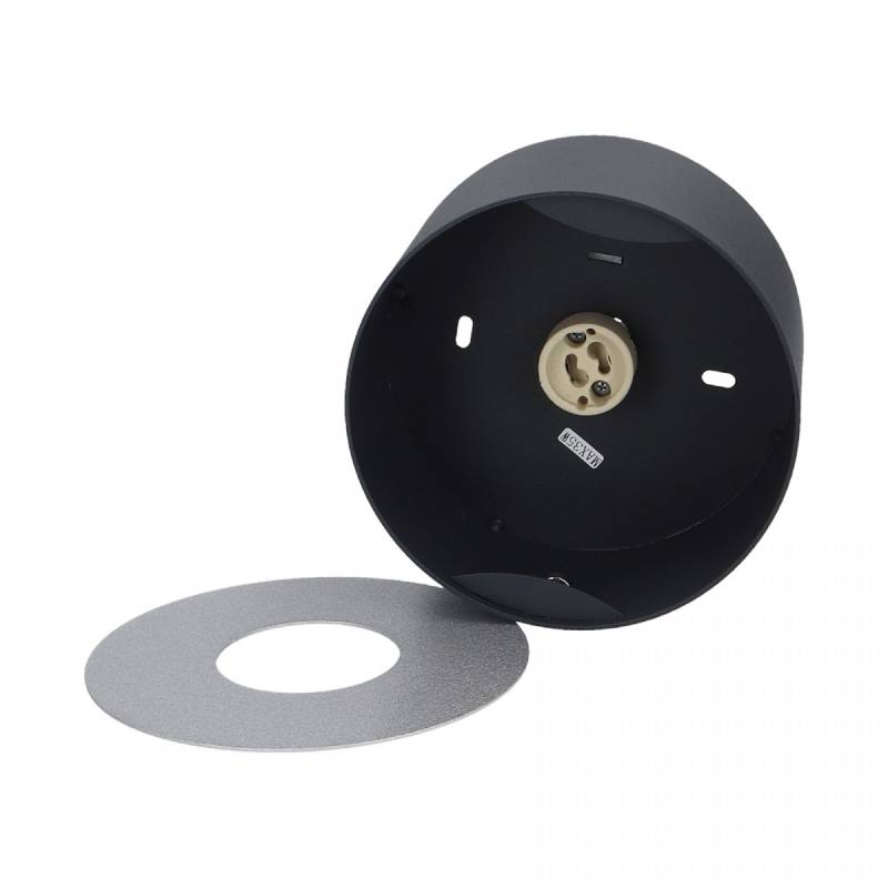 Plafon Point graphite silver/graphite white S 6006