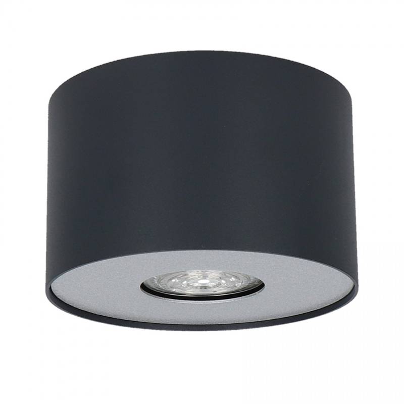 Plafon Point graphite silver/graphite white S 6006