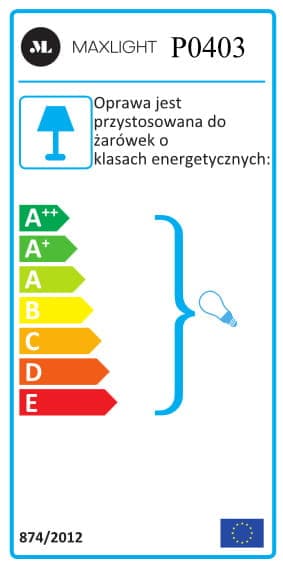 XENA P0403 LAMPA WISZĄCA MaxLight