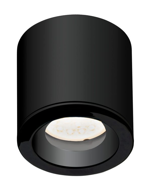 FORM C0216 LAMPA SUFITOWA CZARNA IP65 C0216 MaxLight