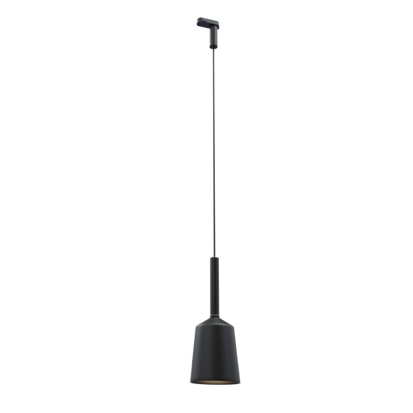 MAXLIGHT S0018 lampa do szynoprzewodu TULIPE Czarna