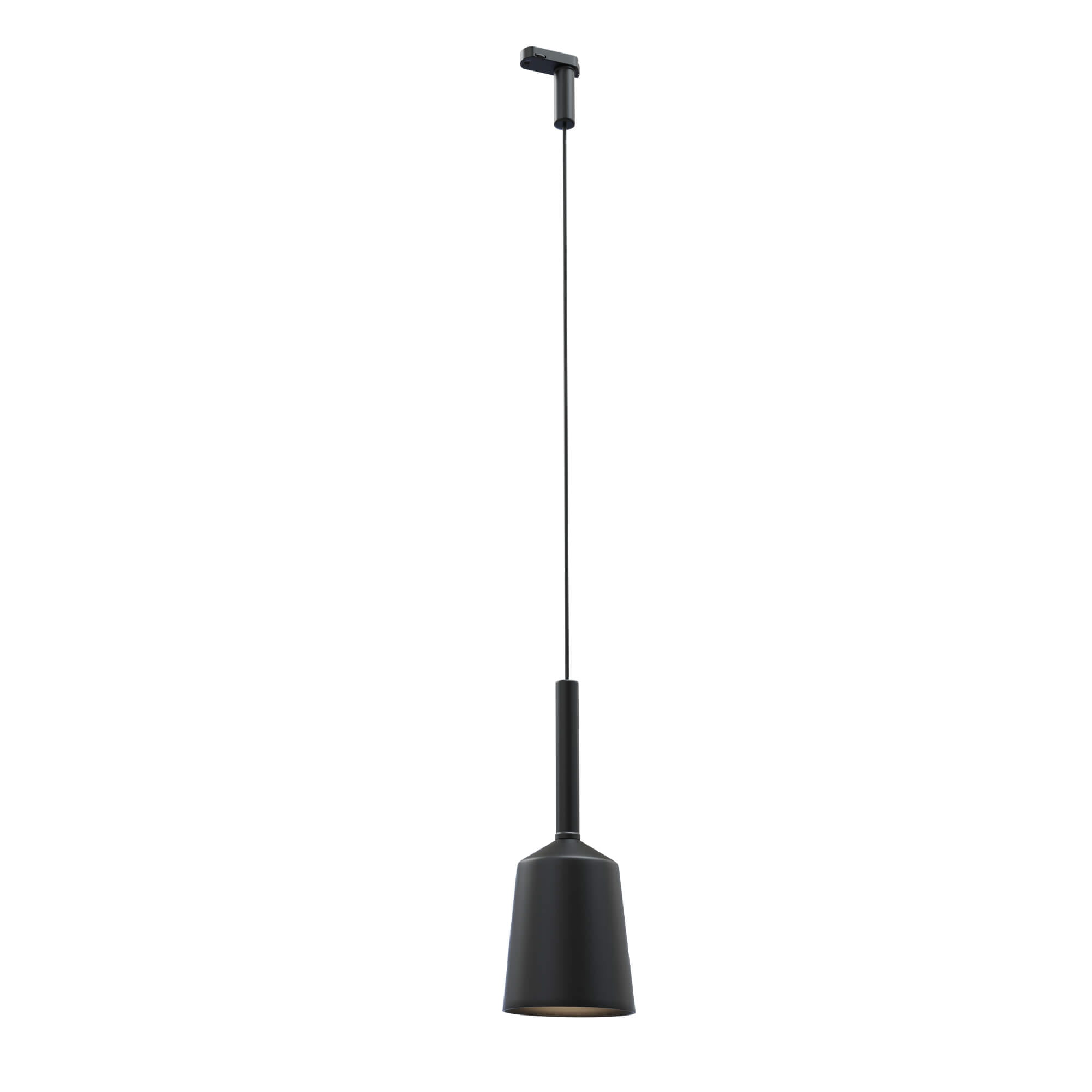 MAXLIGHT S0018 lampa do szynoprzewodu TULIPE Czarna