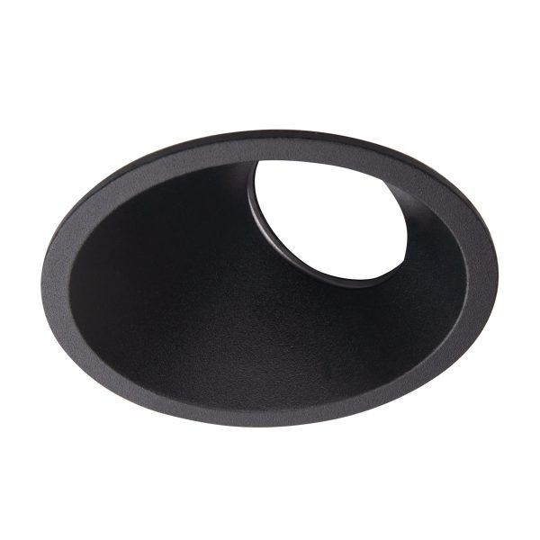 Bellatrix H0116 Oprawa Wpustowa Side Czarna - Bez Modułu Świetlnego Led H0112 MaxLight