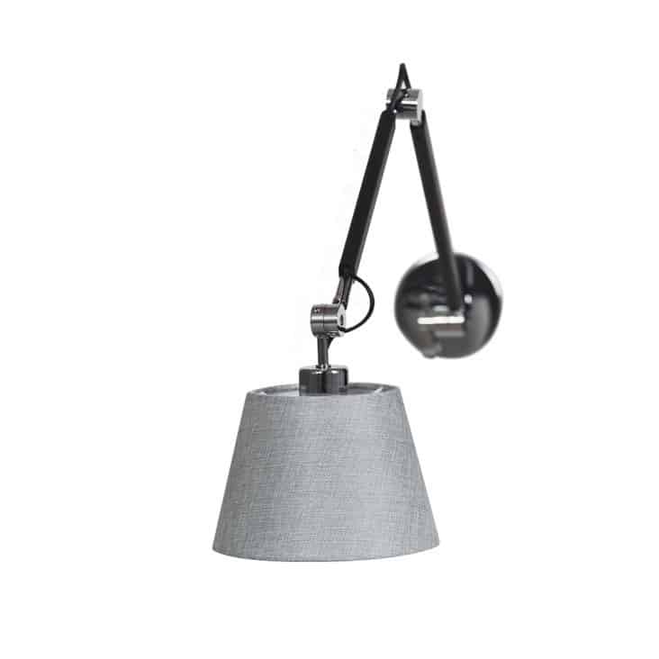 Lampa wisząca ZYTA S PENDANT grey AZ1845+AZ2598 śr.20cm AZZARDO