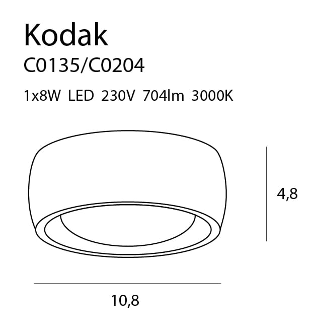 Kodak C0204 Plafon MaxLight