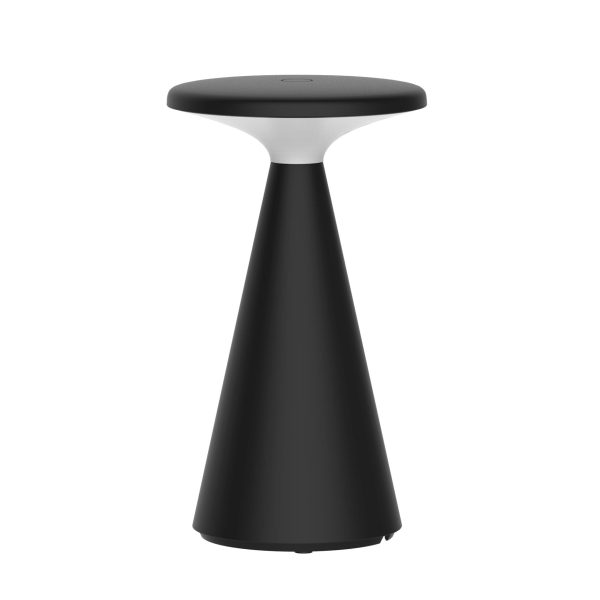 Lampa stołowa Funghi czarna IP44 T0063 MaxLight
