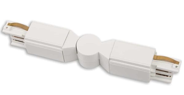 TRACK Łącznik łamany biały MHT1-A-WH MaxLight