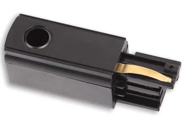 TRACK końcówka zasilająca lewa czarna MHT1-C/L-BK MaxLight