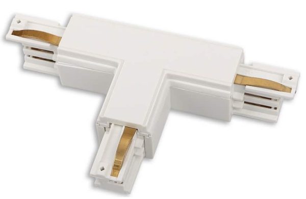 TRACK łącznik T lewy biały MHT1-T/L-WH MaxLight