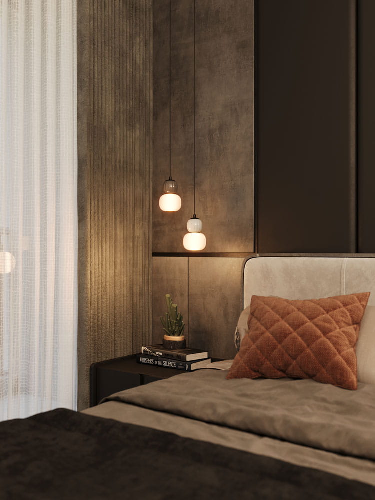 Lampa wisząca Modern 5w, Opal + Light Grey P0624 MaxLight