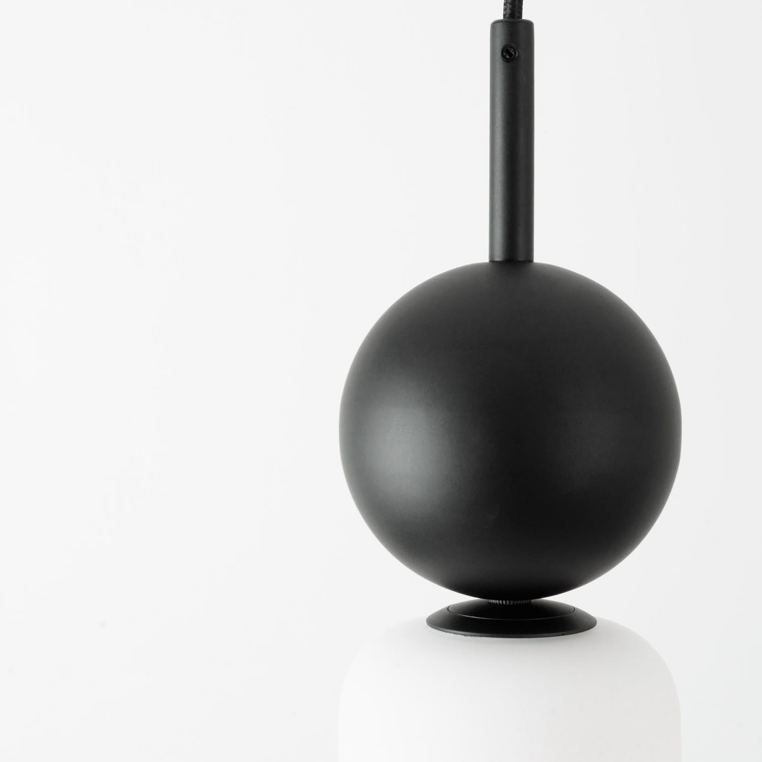 Lampa Wisząca Roma Black P0600 MaxLight