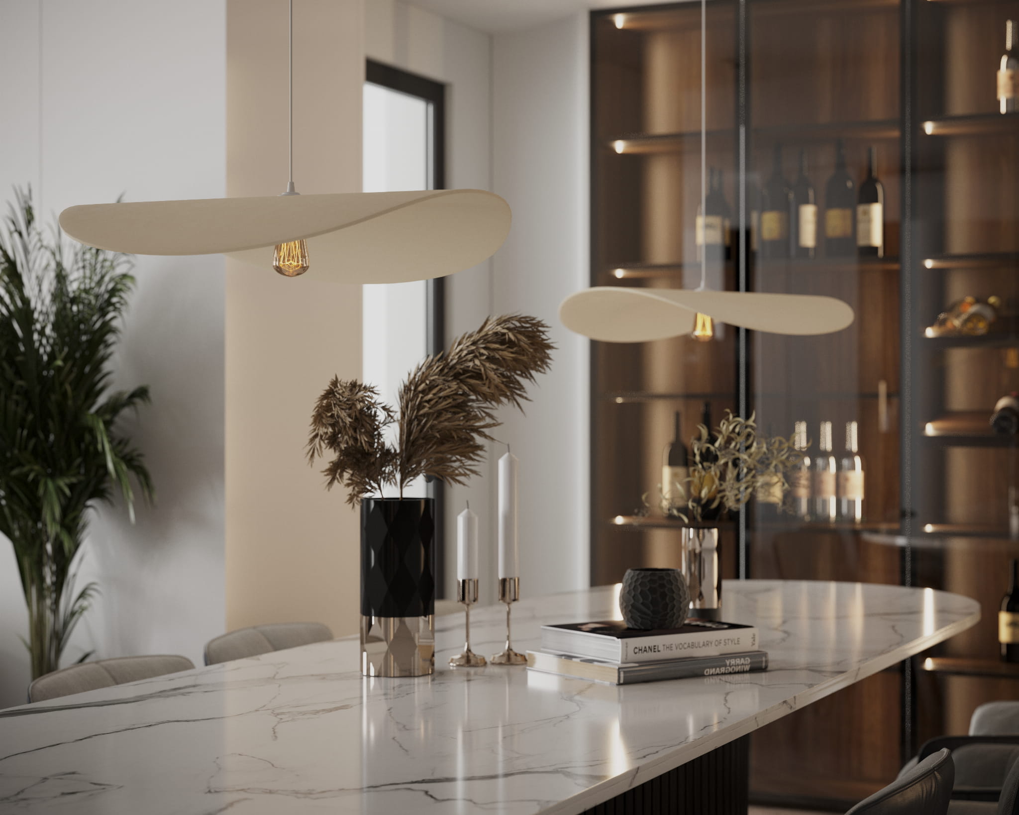 Lampa wisząca Pan P0585 MaxLight