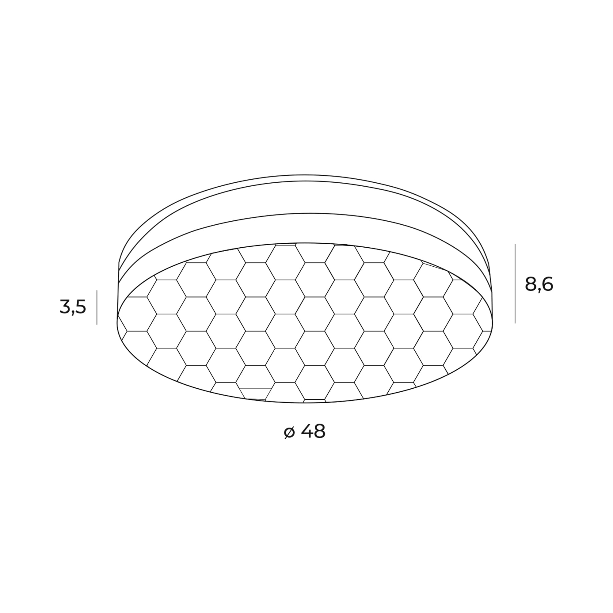 PLAFON SEKKO C0218 MaxLight