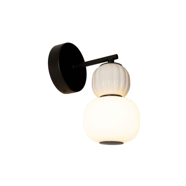 Kinkiet Modern 5w, Opal + Light Grey W0398 MaxLight