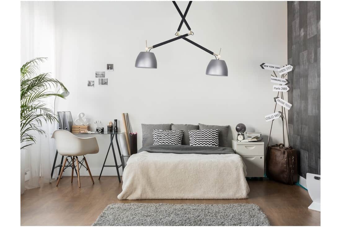 Lampa wisząca ZYTA 2 S PENDANT złota AZ4191+AZ2596+AZ2596 śr.33cm AZZARDO