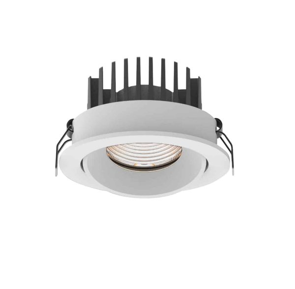 CYKLOP H0094 3000K biała ciepła OPRAWA WPUSTOWA BIAŁA IP65 MaxLight