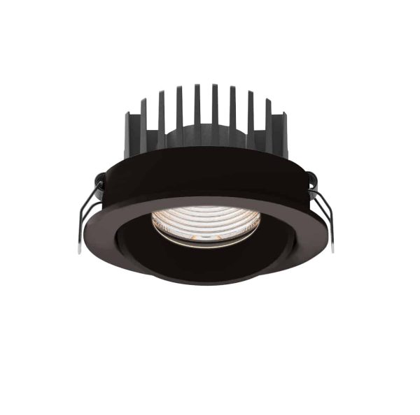 CYKLOP H0095 OPRAWA WPUSTOWA CZARNA IP65 4000K biała dzienna MaxLight