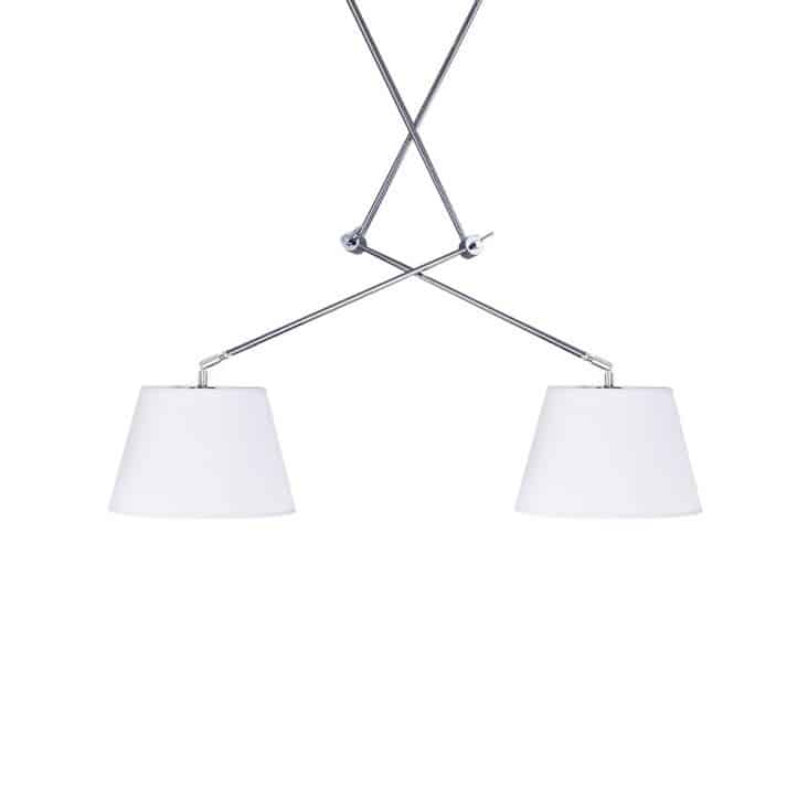 Lampa wisząca ADAM 2S PENDANT white AZ1842+AZ2599 śr.20cm AZZARDO