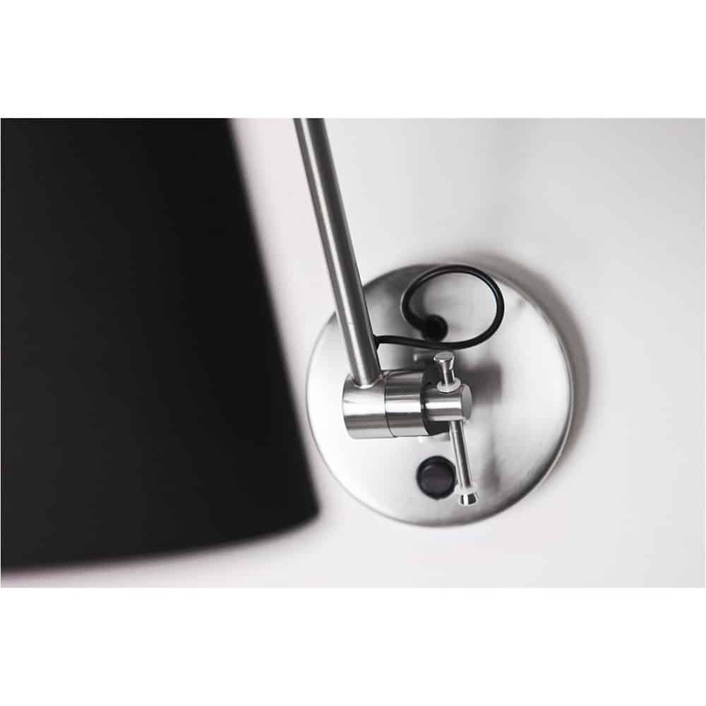 Kinkiet ZYTA WALL S black AZ1844+AZ2586 śr.30cm AZZARDO