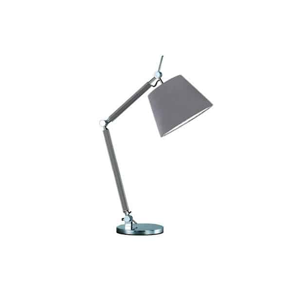 Lampa stołowa ZYTA S TABLE ALU grey AZ2307+AZ2583 śr.30cm AZZARDO
