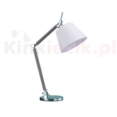 Lampa stołowa ZYTA S TABLE ALU white AZ2307+AZ2605 śr.36cm AZZARDO