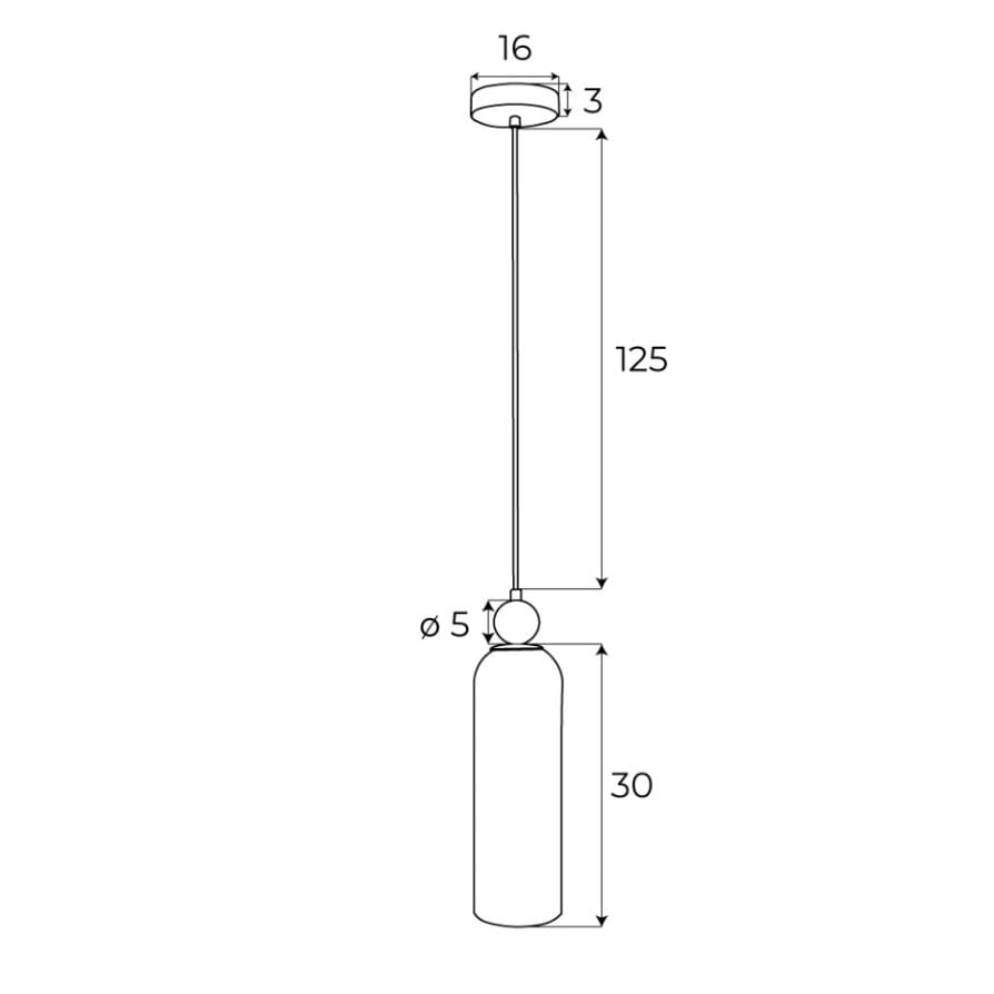 LAMPA WISZĄCA CAMPANILA CHAMPAGNE GLASS P0510 MAXLIGHT