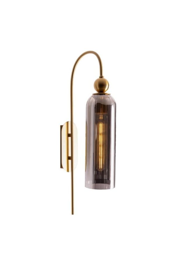 KINKIET CAMPANILA SMOKY GLASS W0333 MAXLIGHT