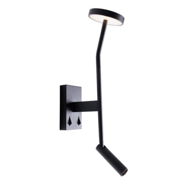 Kinkiet Ibiza Czarny W0349 MaxLight