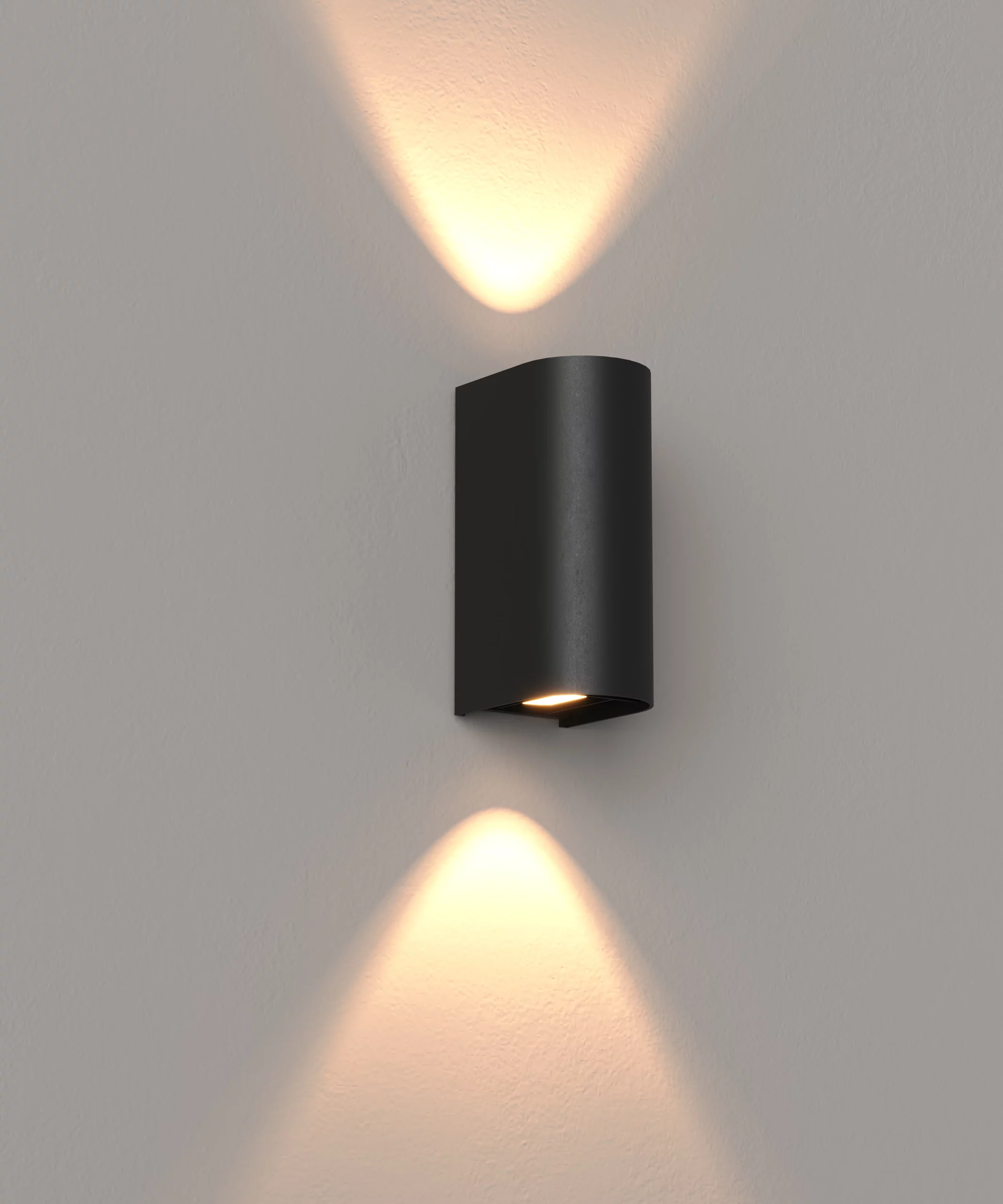 Lampa Zewnętrzna Badia 12W Czarna IP65 W0469 MaxLight
