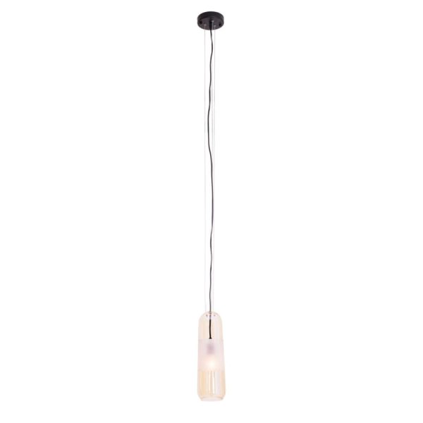 Lampa Wisząca Mauri 1 Champagne Glass P0589 MaxLight