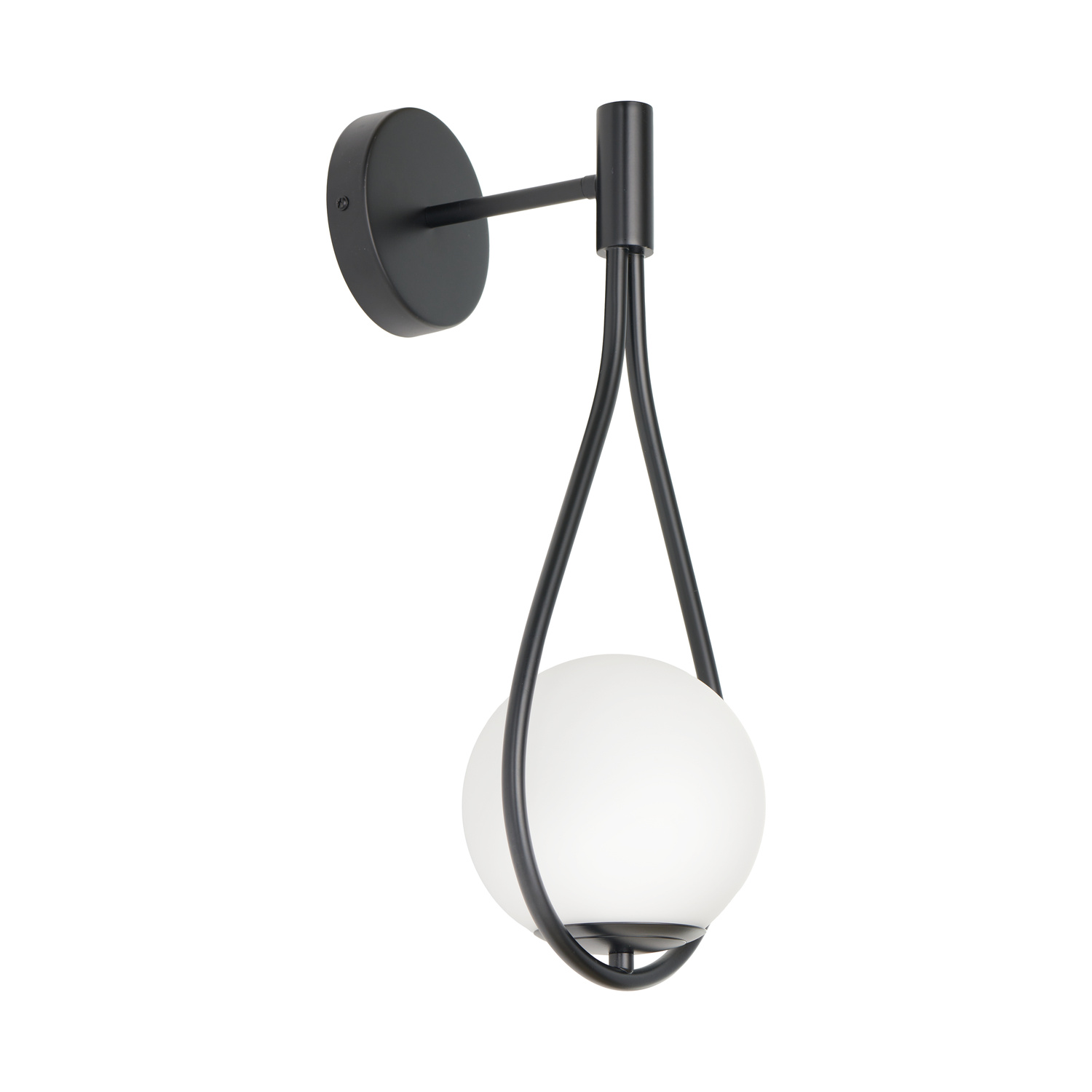 Kinkiet ścienny DROP, 45 cm - ST-F079 black Step into Design