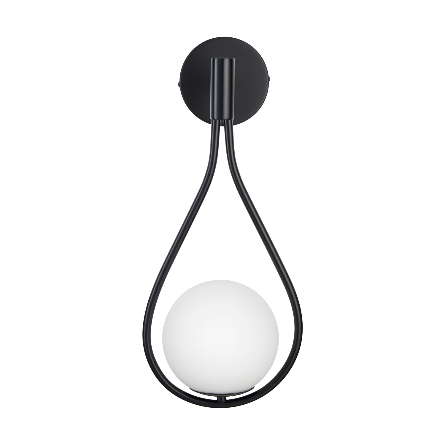 Kinkiet ścienny DROP, 45 cm - ST-F079 black Step into Design