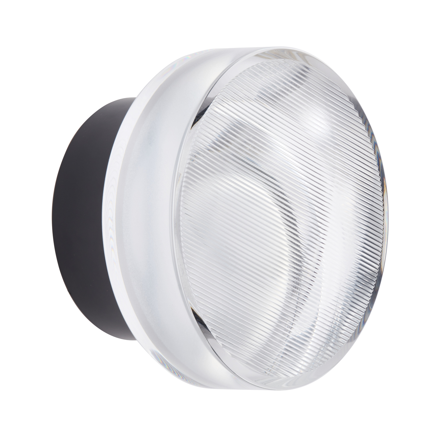 Lampa ścienna CARMELLO LED transparentna czarna 13,5 cm ST-DL-8535 black Step into design