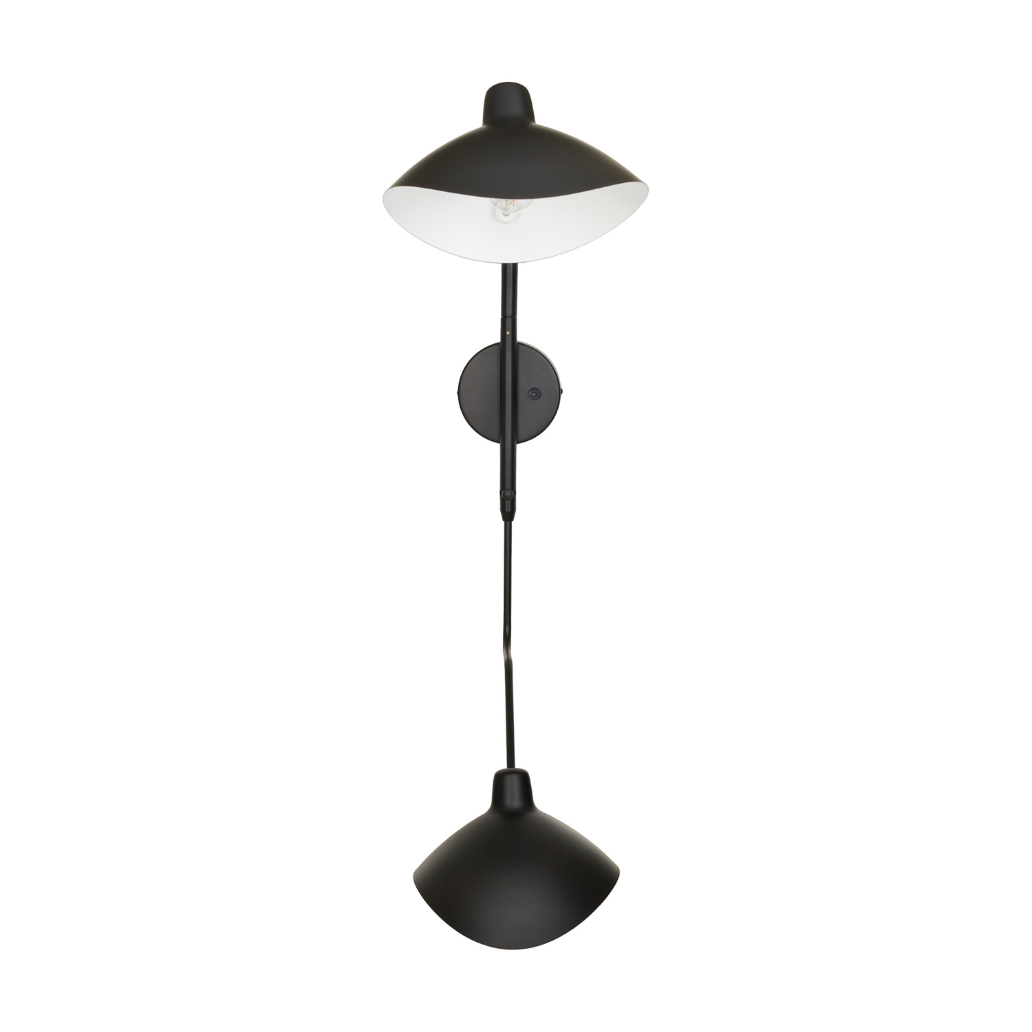 Lampa ścienna CRANE-2W S czarna 110 cm W8702-S Step into Design