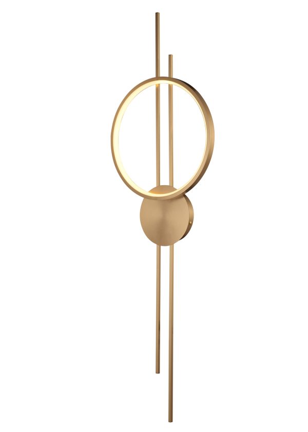 Lampa ścienna ECLIPTICA LED złota 100 cm ST-DL8532 Step into design