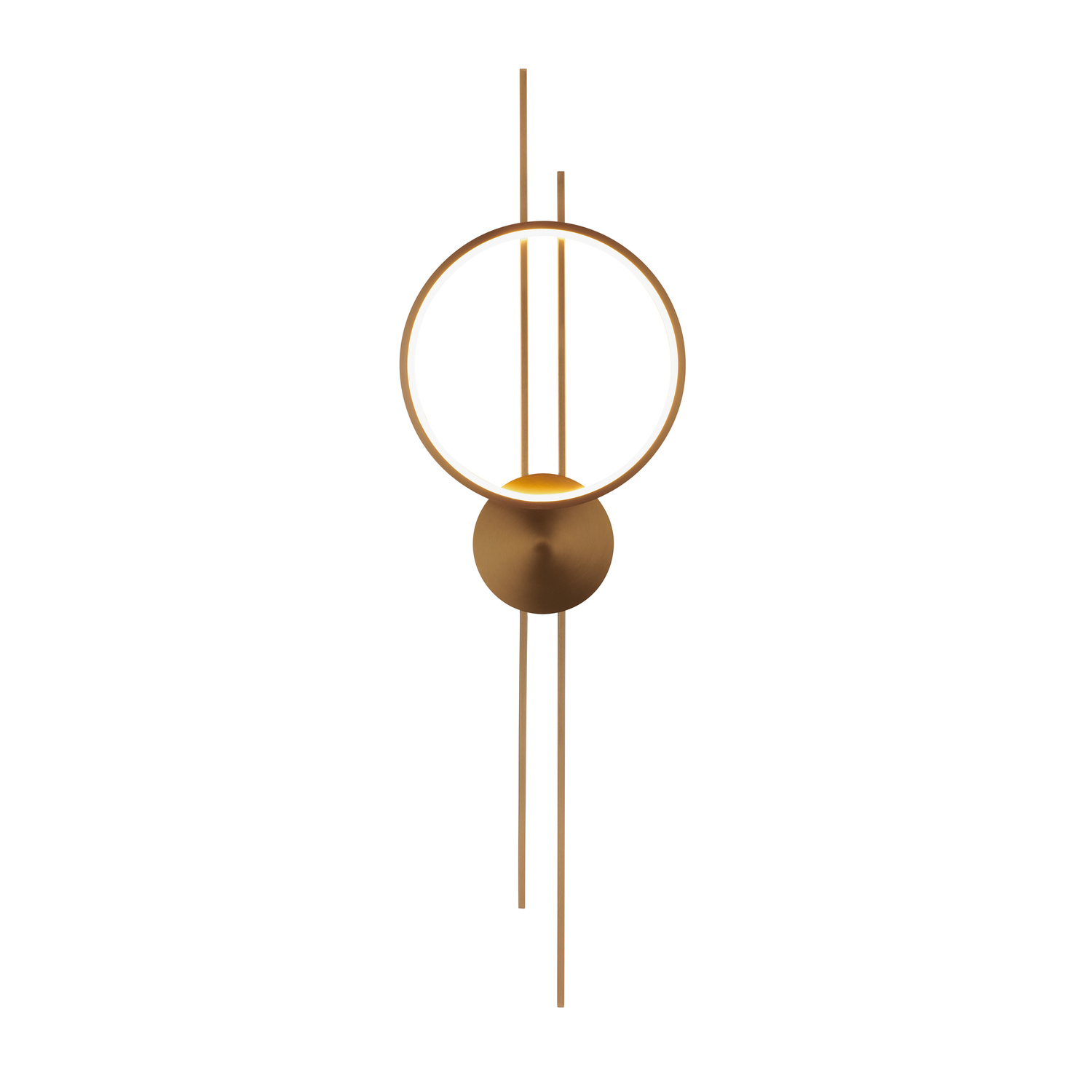 Lampa ścienna ECLIPTICA LED złota 100 cm ST-DL8532 Step into design