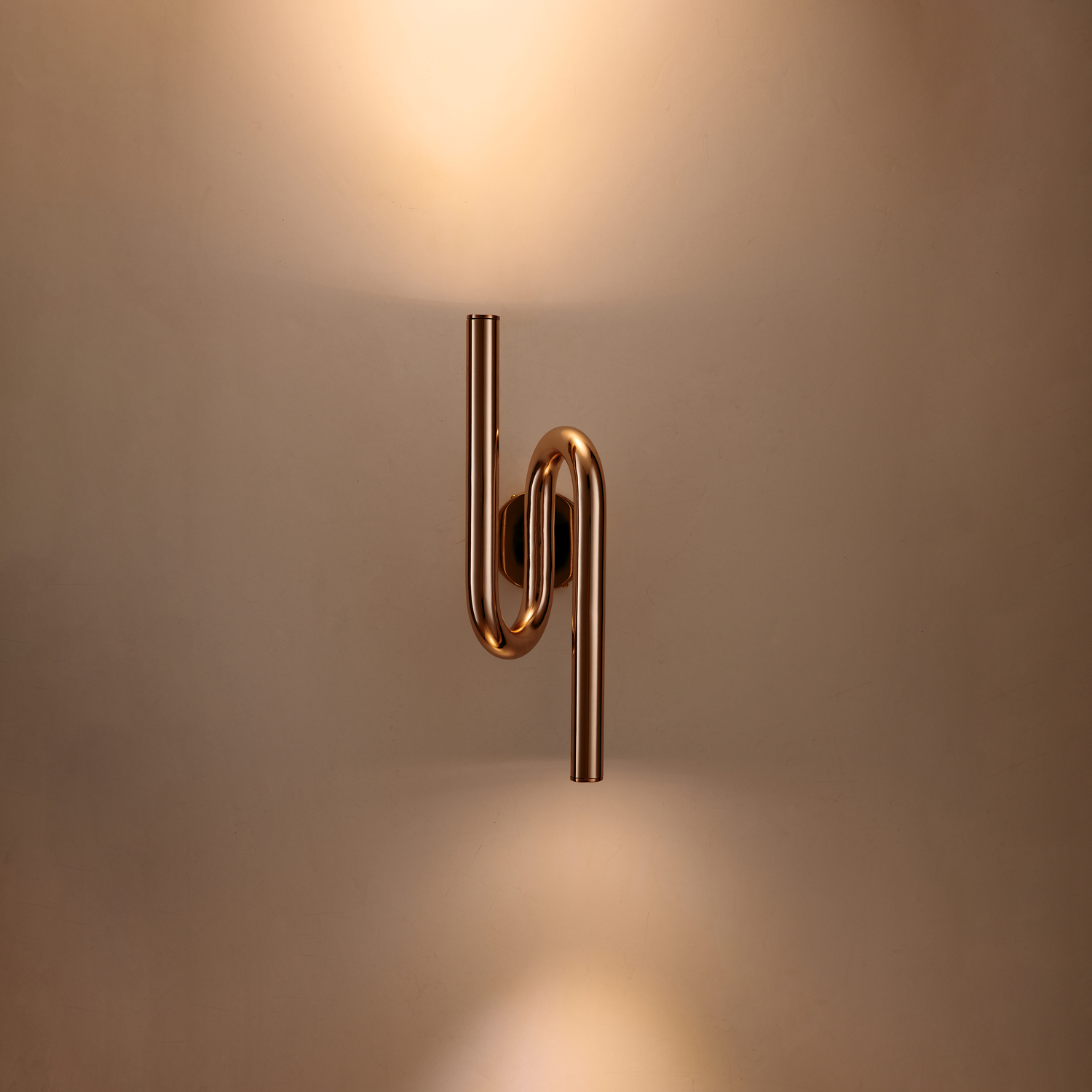 Lampa ścienna MYK LED miedziana 42 cm DB4062 Step into Design