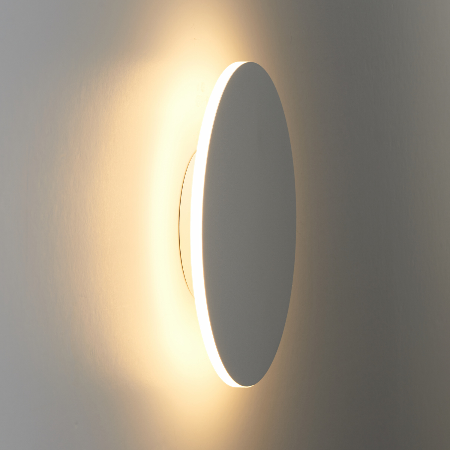 Lampa ścienna NYX 25 cm - LED okrągła, metalowa, biała ST-8293W/25 white Step into design