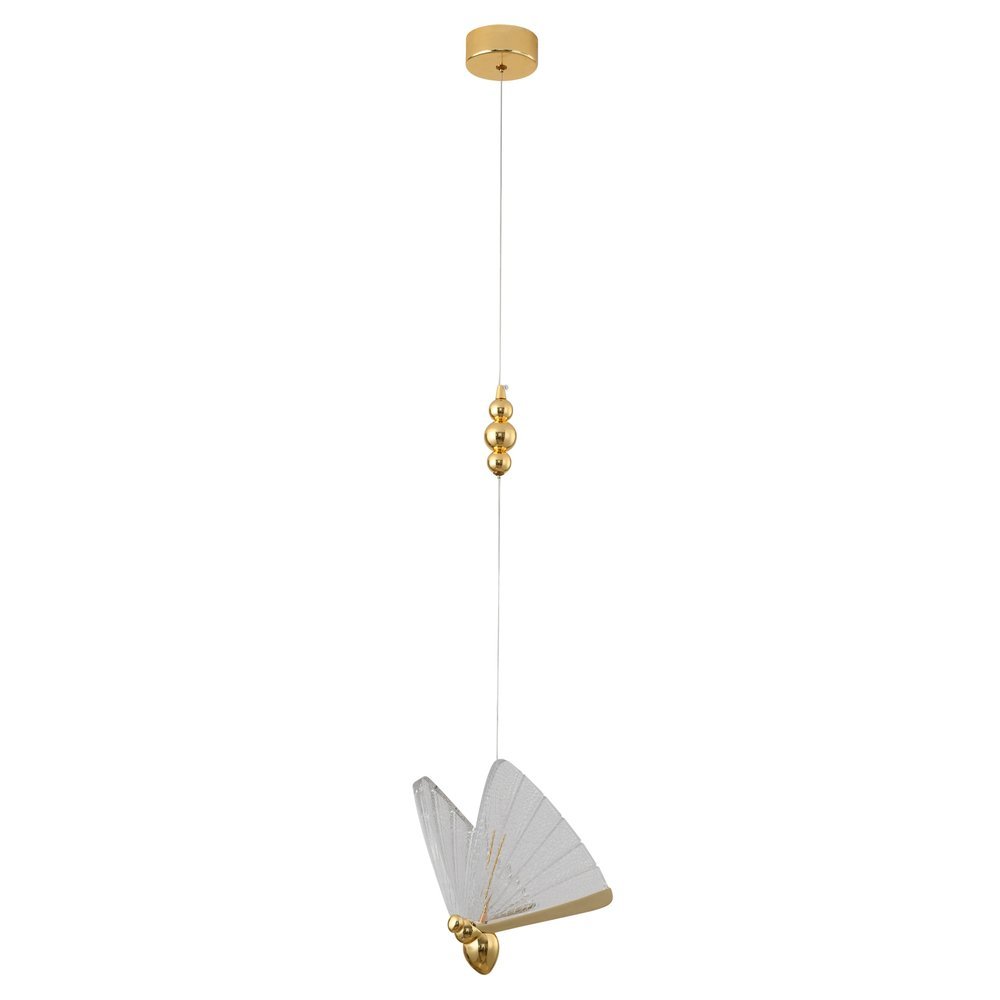 Lampa wisząca BEE LAMP 1 LED złota 21 cm MP0090-1 gold Step into design