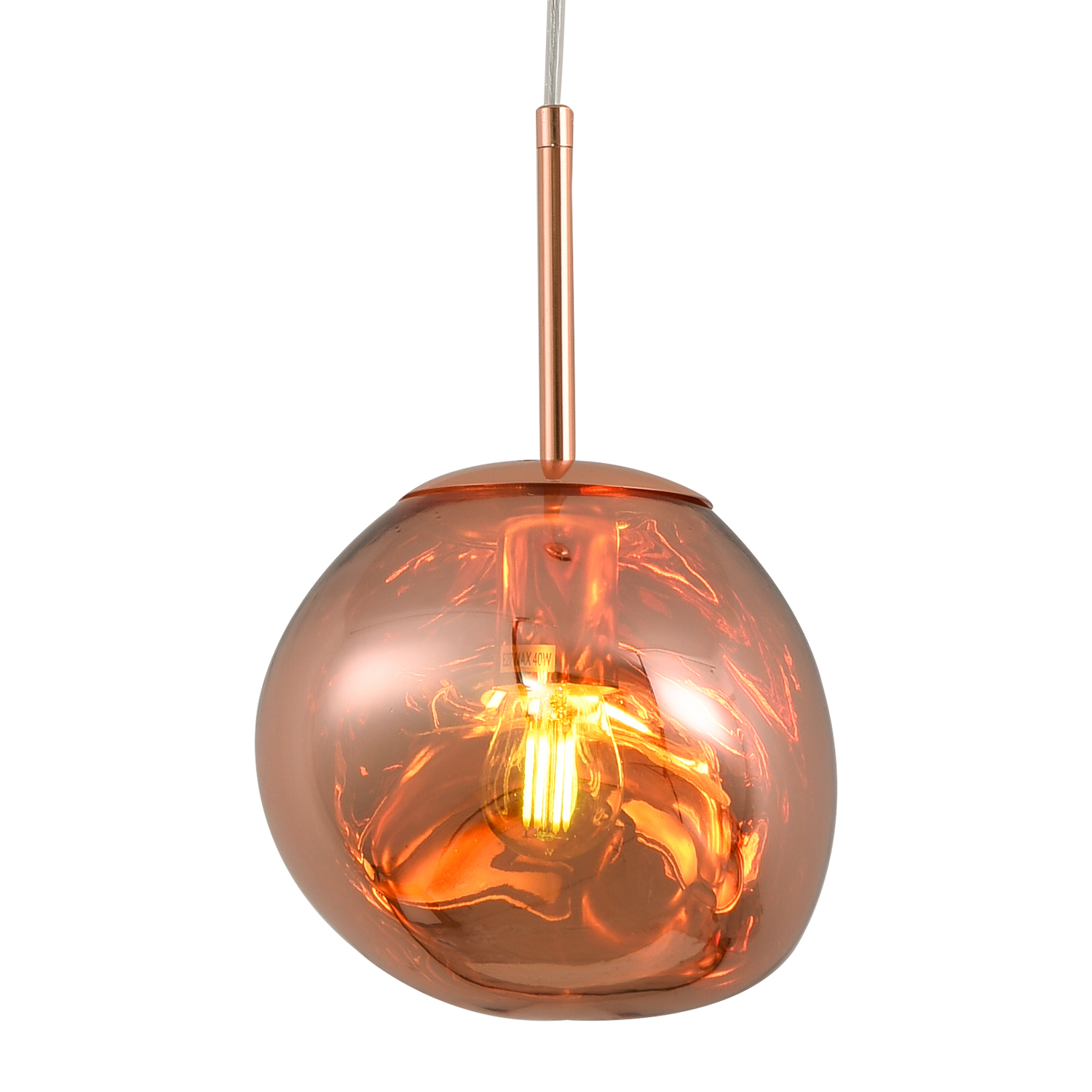 Lampa wisząca GLAM S miedziana 18 cm MP-1239-180 Step into design