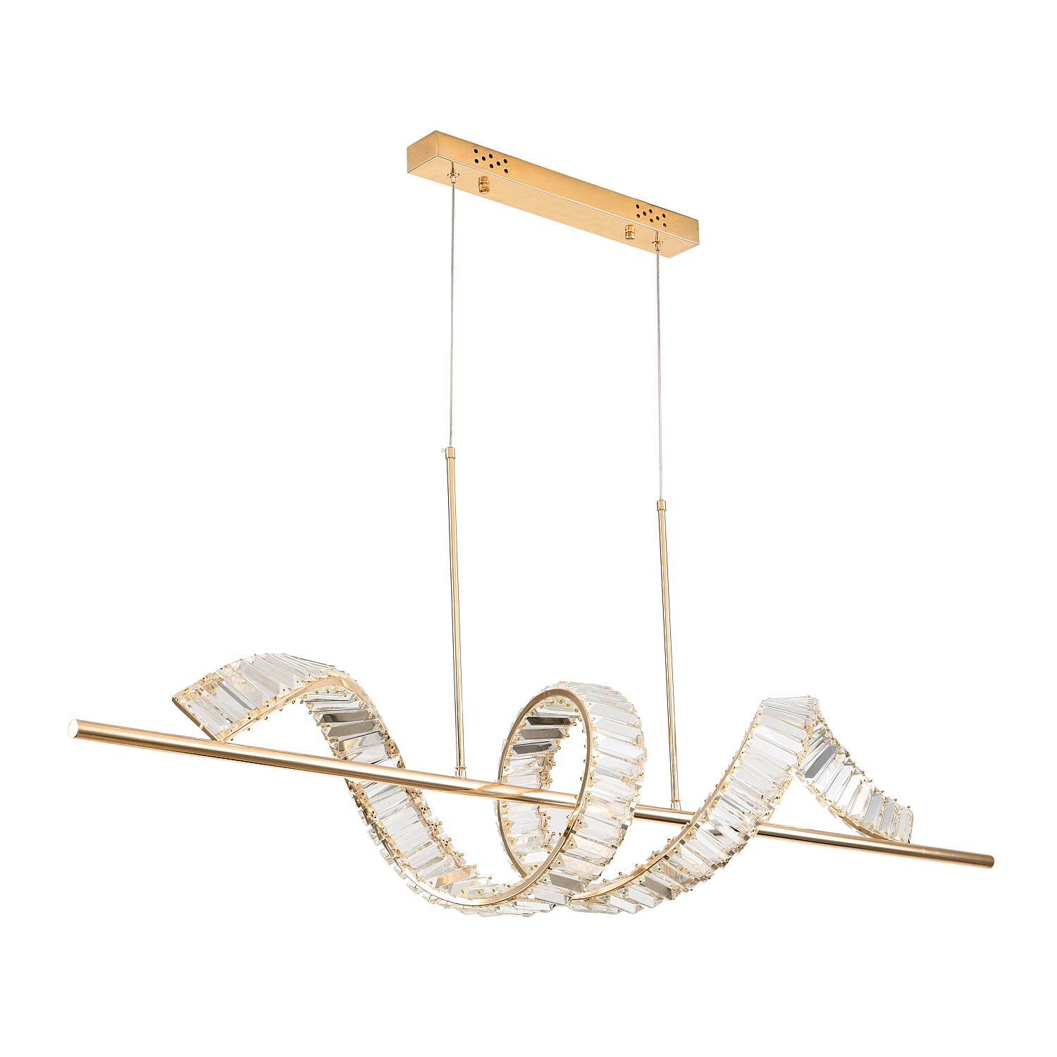 Lampa wisząca RITZ LED złota 150 cm ST-MD2405161 Step into Design