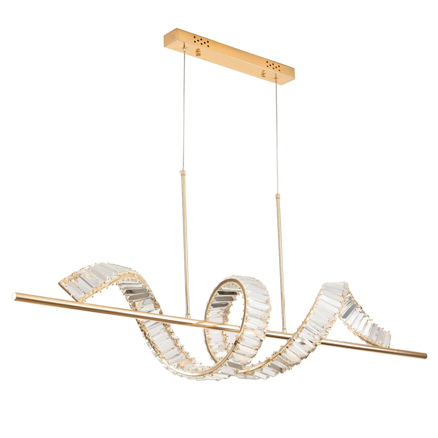 Lampa wisząca RITZ LED złota 150 cm ST-MD2405161 Step into Design